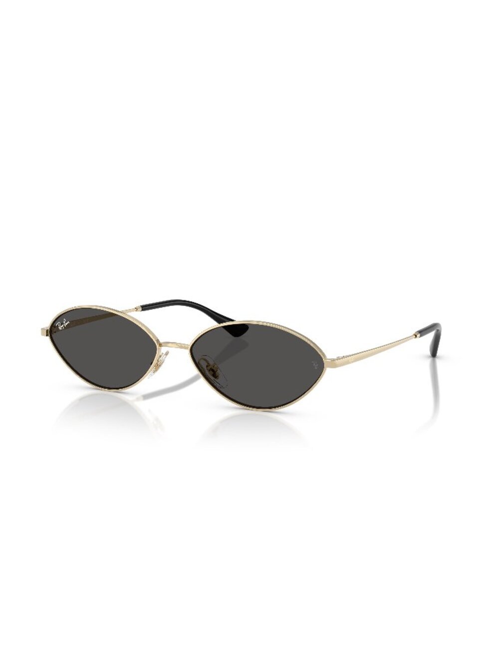 New Ray-Ban Unisex Sunglasses Gold Grey Lens Metal Frame Ray Ban RB3757 KAI 56